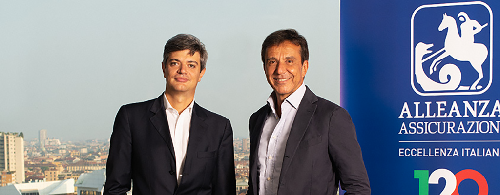 Da sinistra Marco Sesana, Country manager Italia di Generali, e Davide Passero, Country executive officer di Alleanza