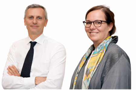 Mauro Senati e Francesca Nieddu