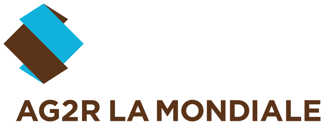 I logo di  AG2R La Mondiale