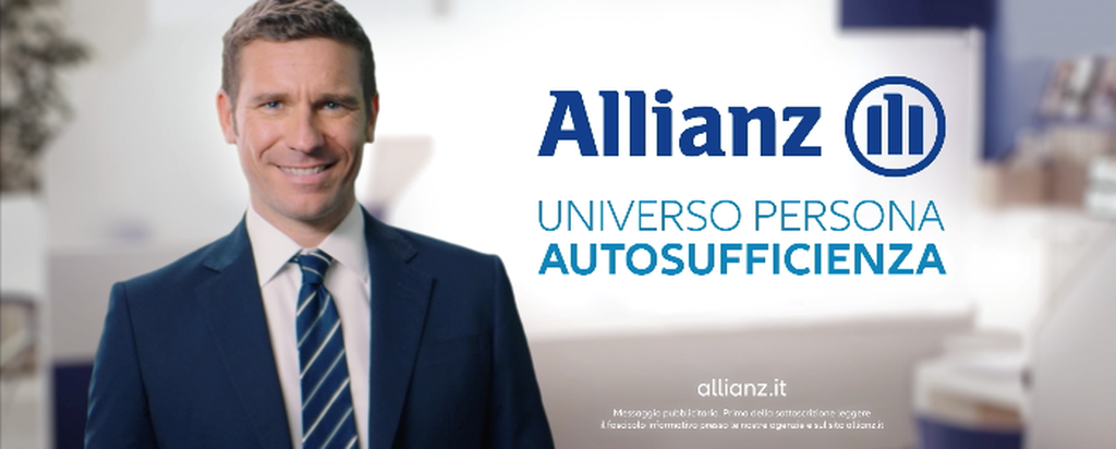 Un'immagine della nuova campagna Allianz