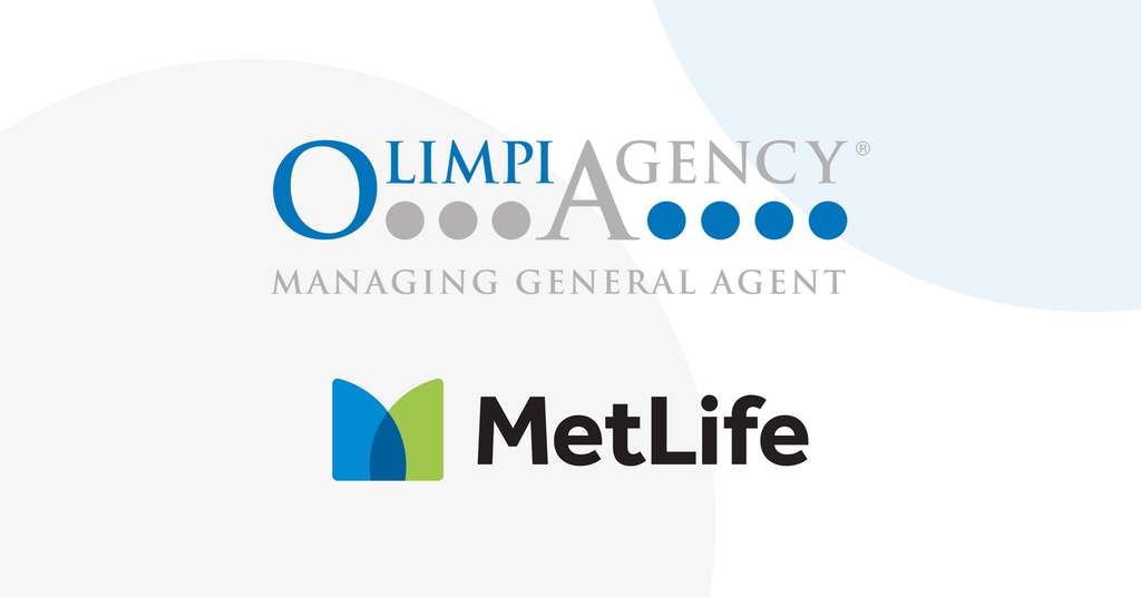 Il logo di Metlife e Olimpia Agency