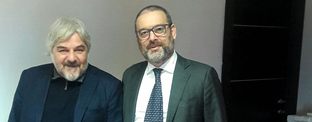 Fabrizio Premuti (a sinistra) ed Enrico Ulivieri