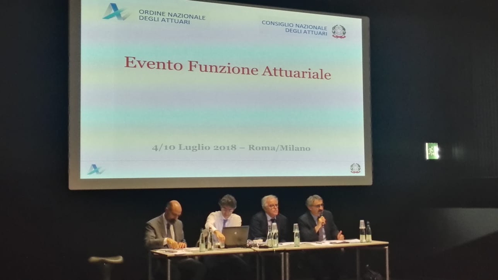 Una fase del seminario "La Funzione Attuariale"