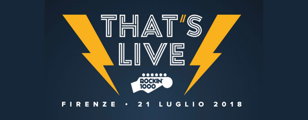 Il logo di That's live 2018
