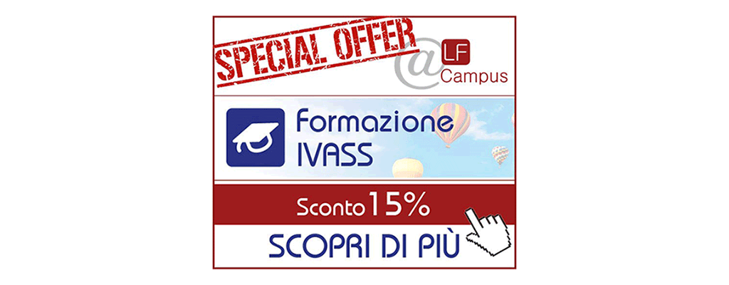 Per gli utenti di www.iotiassicuro.it uno sconto sui corsi di formazione Ivass di LFCampus