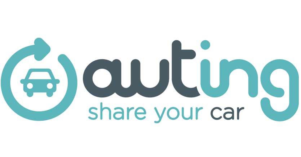 Il logo di Auting, la prima piattaforma di car sharing fra privati