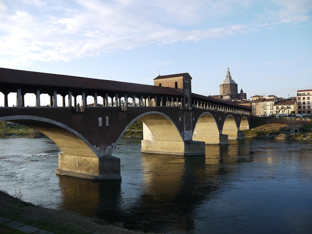 Una veduta di Pavia