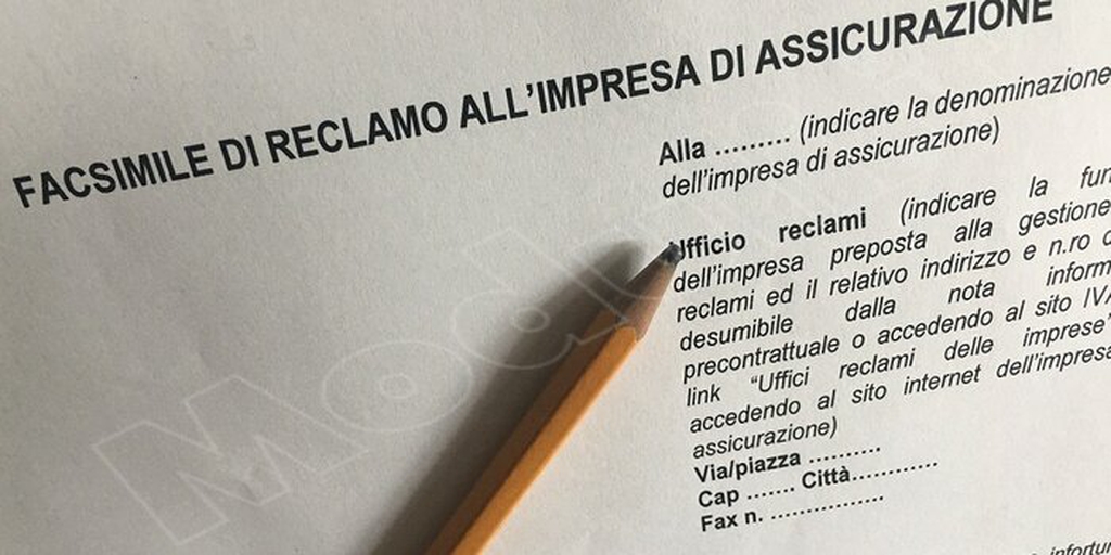 In calo i reclami alle imprese di assicurazione