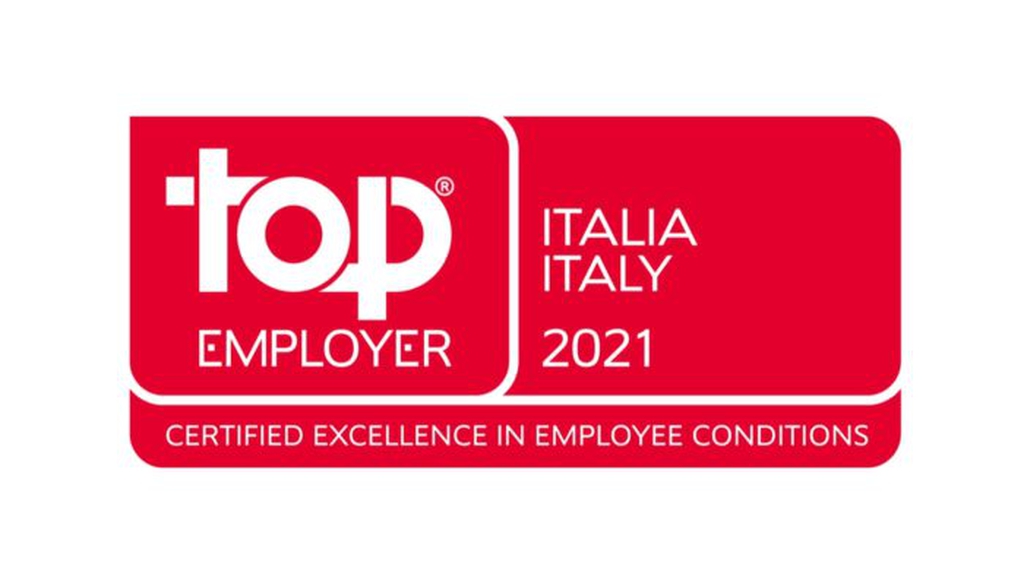 Il logo del Top Employer Italia 2021