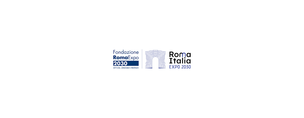 Il logo di Fondazione Roma Expo 2030