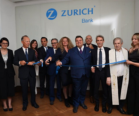L'inaugurazione della sede di Roma di Zurich Bank